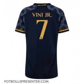 Real Madrid Vinicius Junior #7 Borta Matchtröja Dam 2023-24 Kortärmad